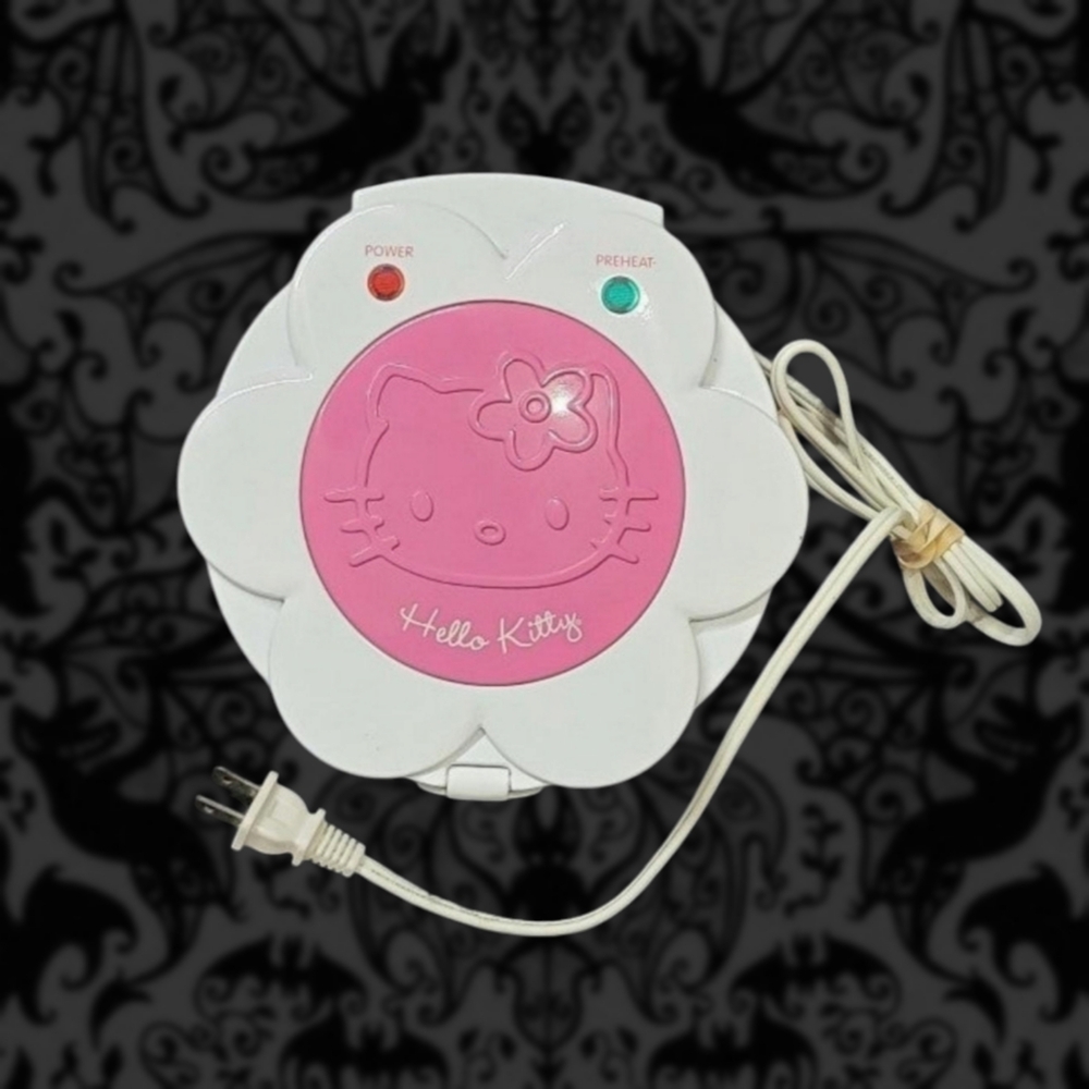 Hello Kitty Sandwich Maker HTF- Pink & White